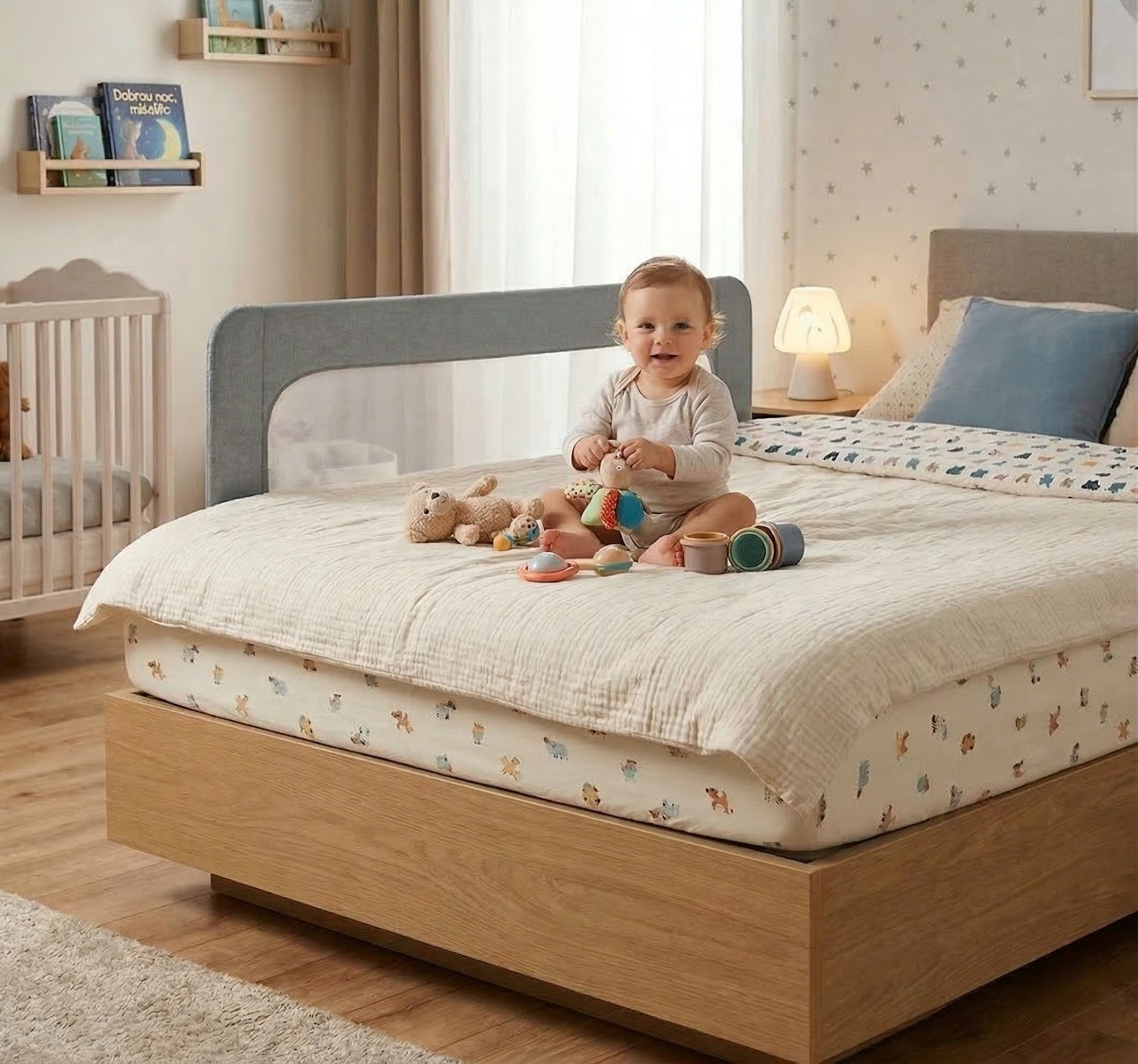 Barriera per letto Monkey Mum® Short
