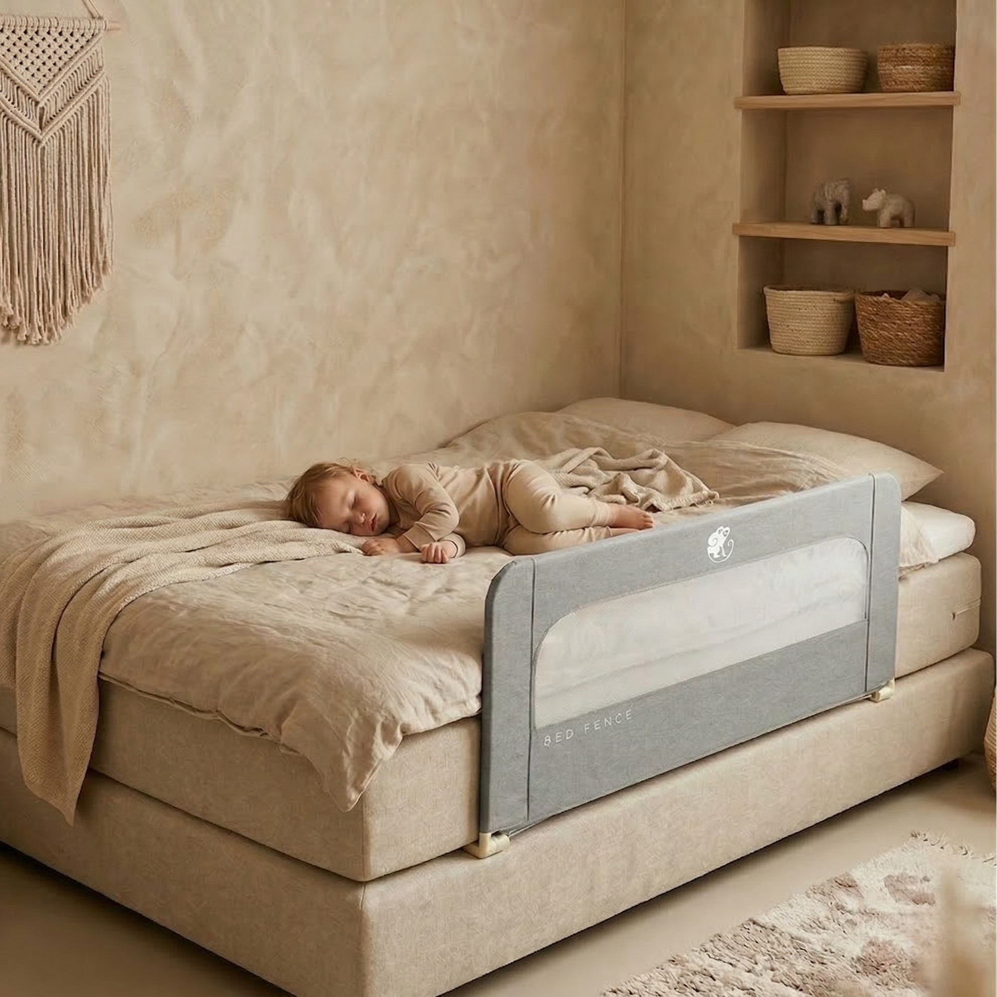 Barriera per letto Monkey Mum® Short