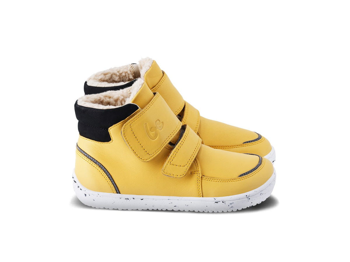 Be Lenka Scarpe invernali per bambini a piedi nudi Panda 2.0 - Giallo formaggio