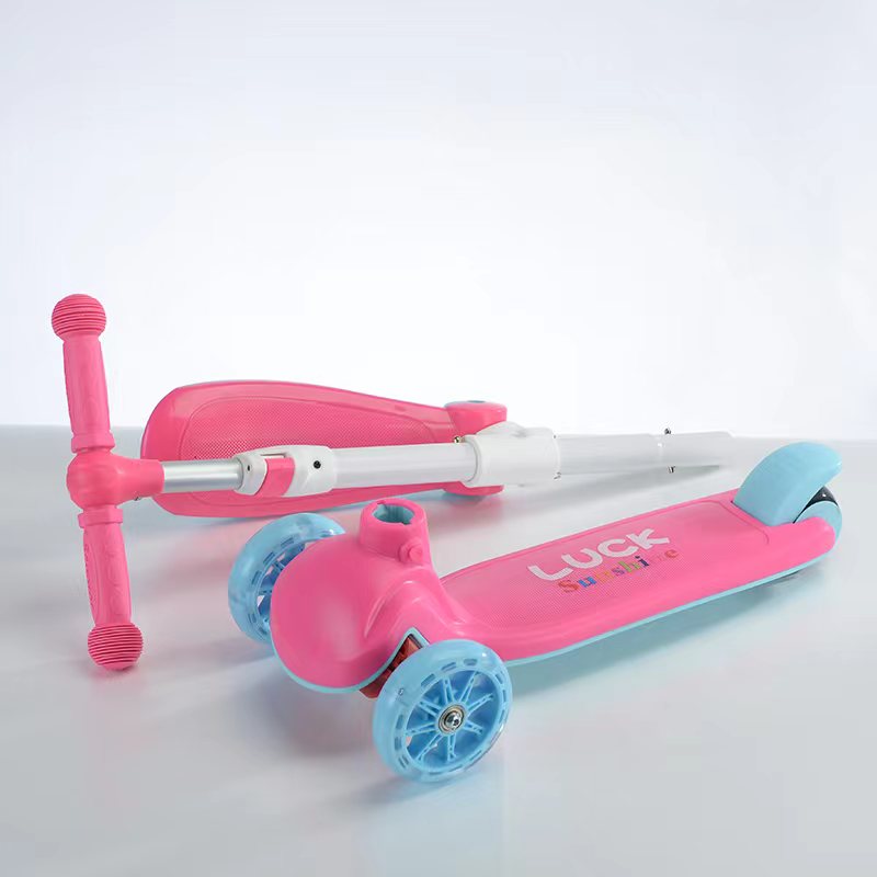 Monopattino per bambini con seduta - 3 in 1 - Giallo - pezzo esposto