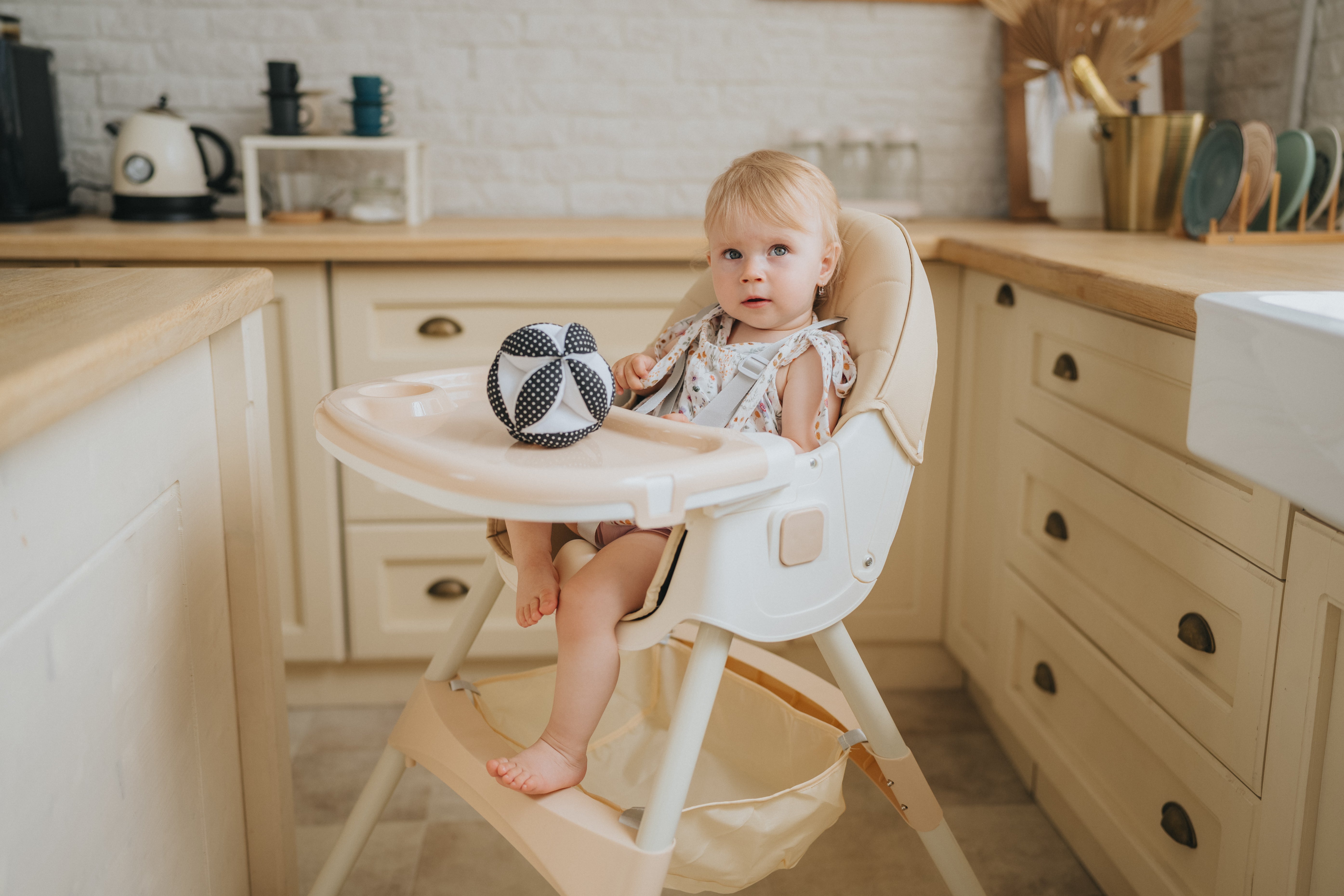 Seggiolone per bambini 2in1 Comfort - Verde Ornamento