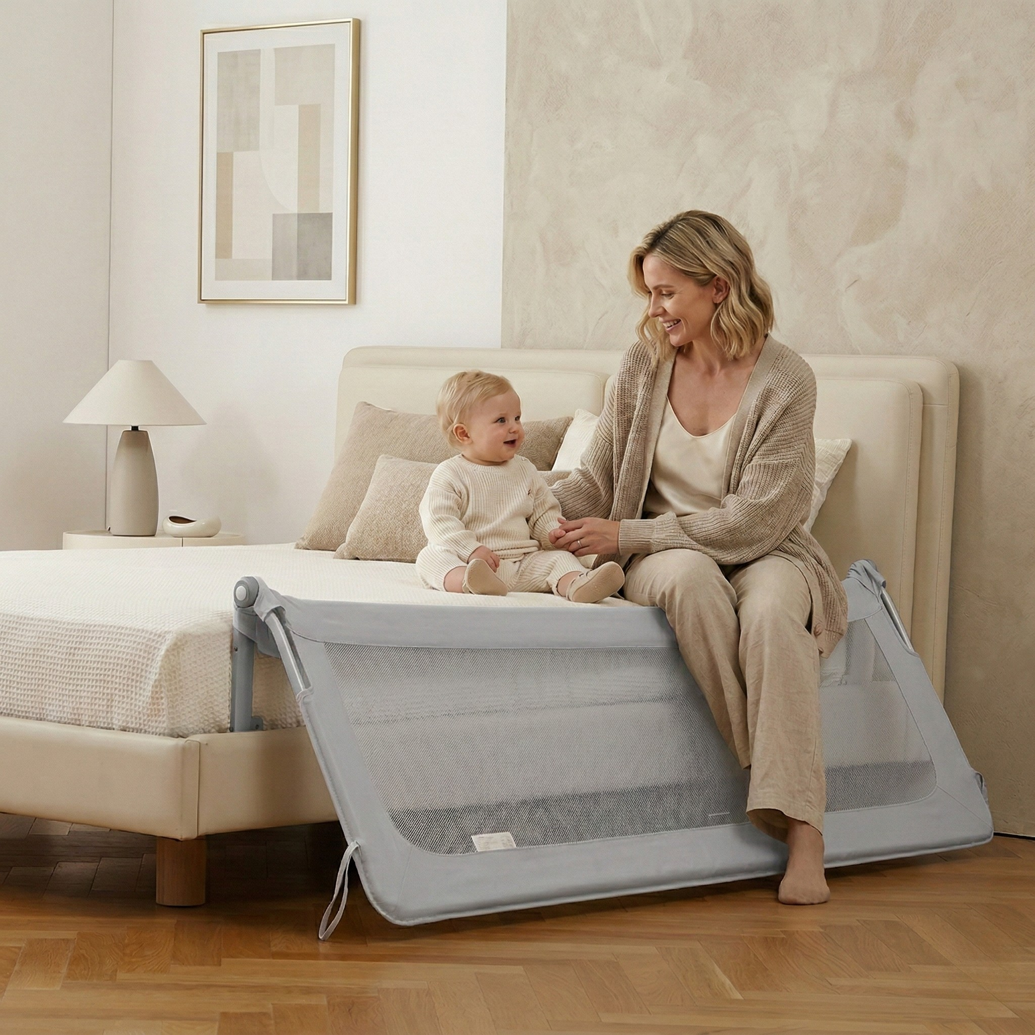 Barriera per letto Monkey Mum® Flip