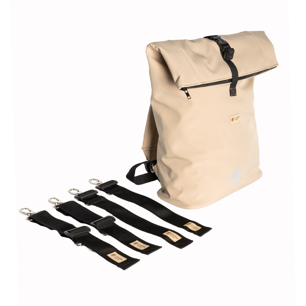 Monkey Mum® Zaino integrato in softshell per il marsupio Carrie - Safari tour