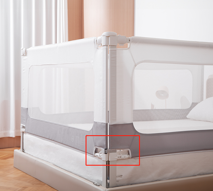 Barriera per letto e recinto Monkey Mum® 2in1 Smart