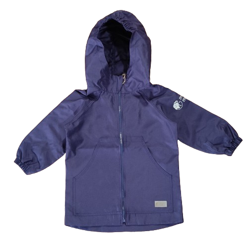 Monkey Mum® Giacca antivento con maniche raglan - Viola scuro