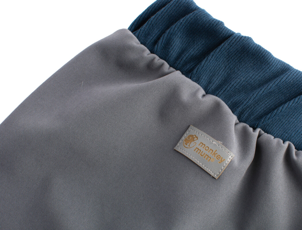 Pantaloni softshell per bambini con membrana Monkey Mum® - Viaggio misterioso