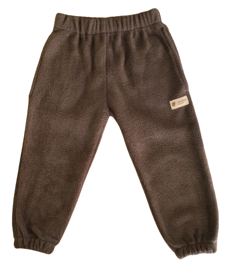 Monkey Mum® Pantaloni in pile - Marroni