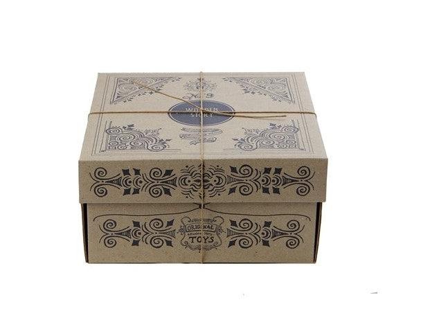 Wooden Story piatto di selezione con forme geometriche XL - Naturale
