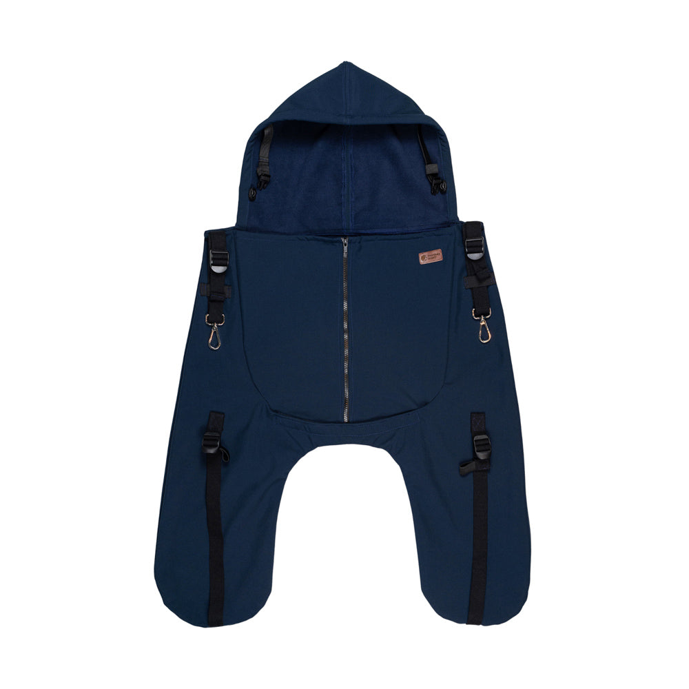 Monkey Mum® Tasca termica in softshell per marsupio o passeggino Carrie - Ippopotamino