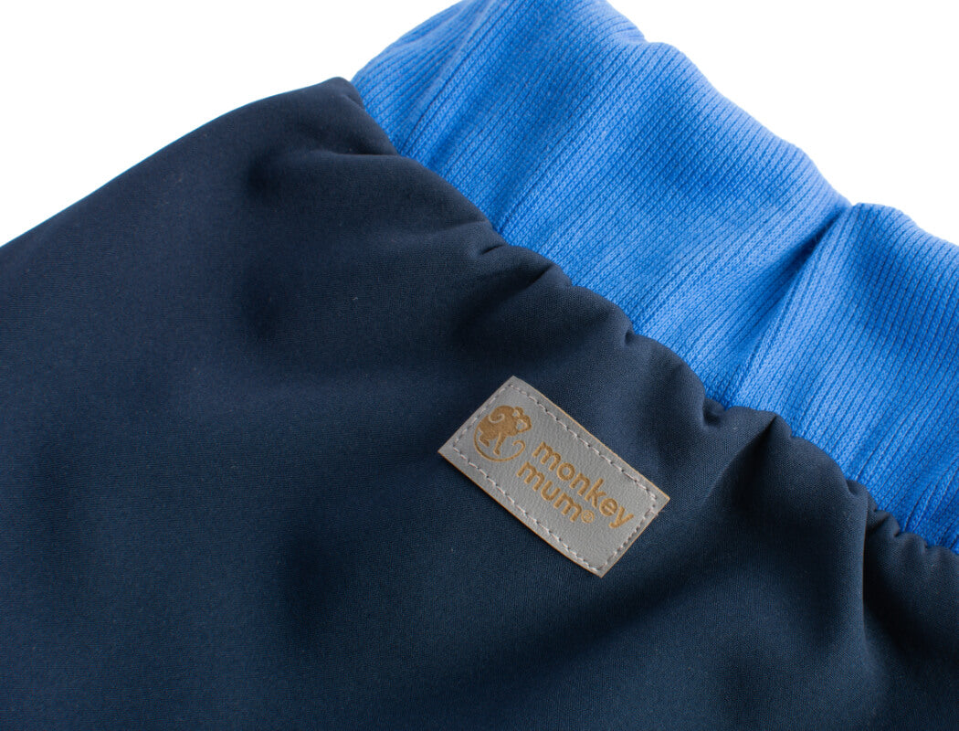 Pantaloni softshell per bambini con membrana Monkey Mum® - Cielo notturno