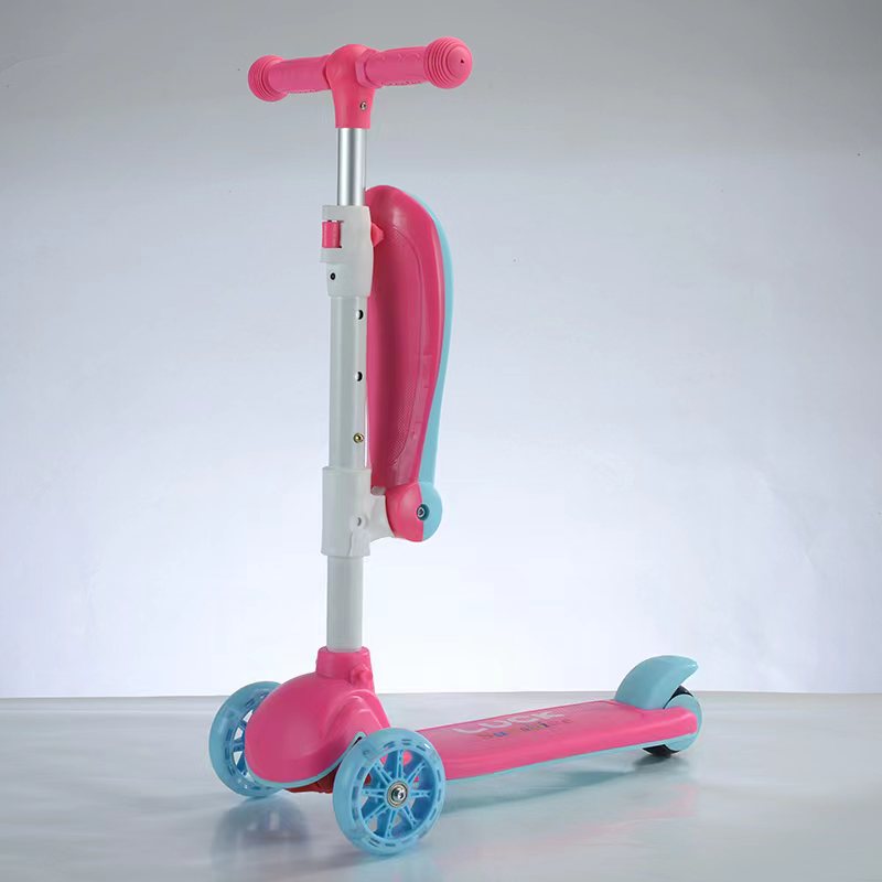 Monopattino per bambini con seduta - 3 in 1 - Giallo - pezzo esposto