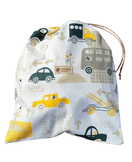 Sacchetto in tessuto Monkey Mum® - Trasporti urbani