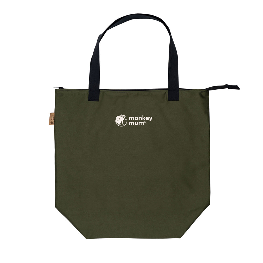 Monkey Mum® Piccola borsa in stoffa per accessori Carrie - Colori del bosco