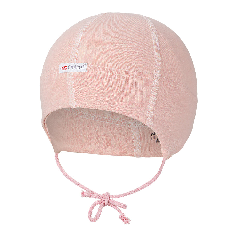 Berretto jersey con cuciture piatte Outlast® - cipria