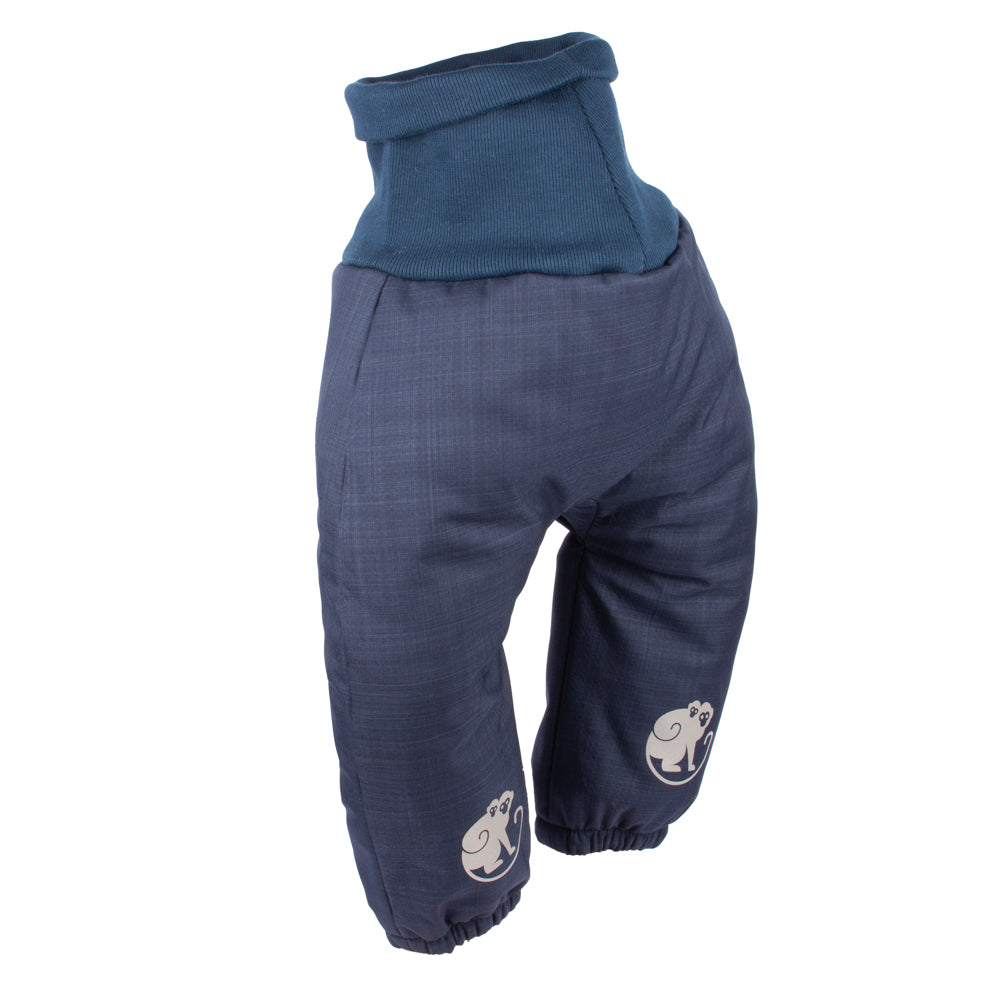 Pantaloni softshell invernali crescenti per bambini con pile Monkey Mum® - Fiaba serale