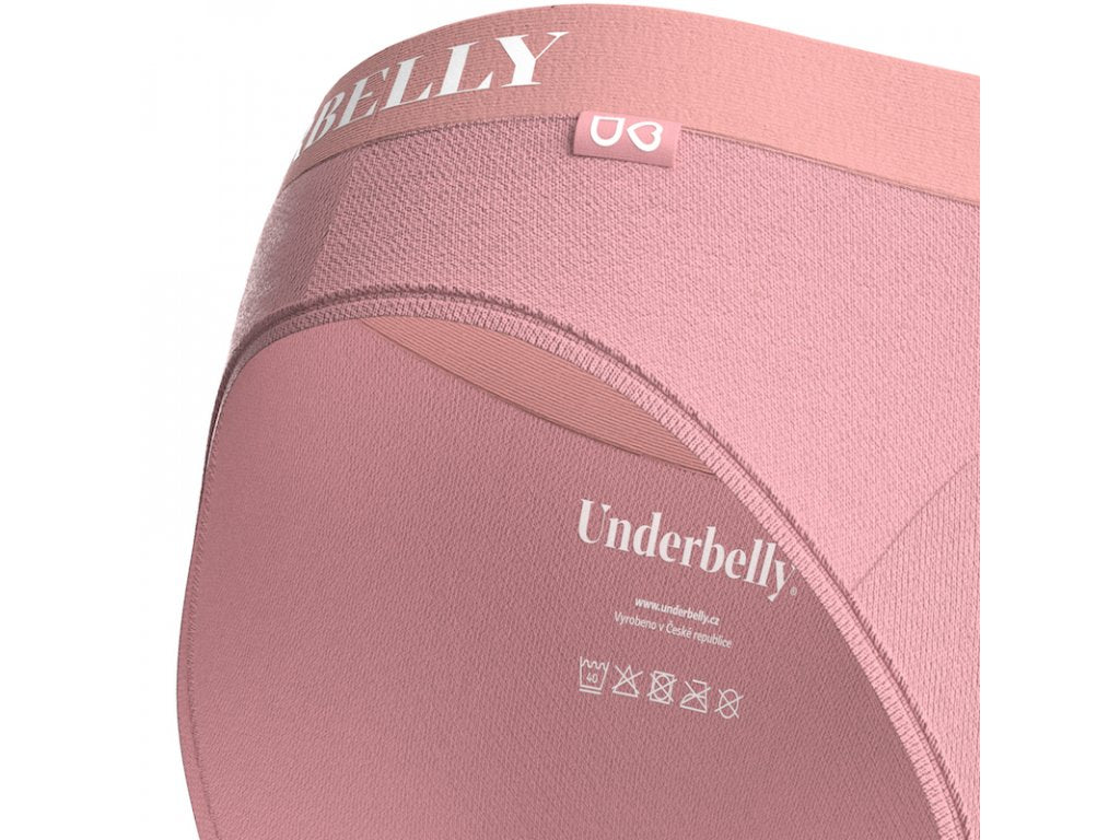 Mutandine mestruali Underbelly univers, Mestruazioni più deboli - rosa antico