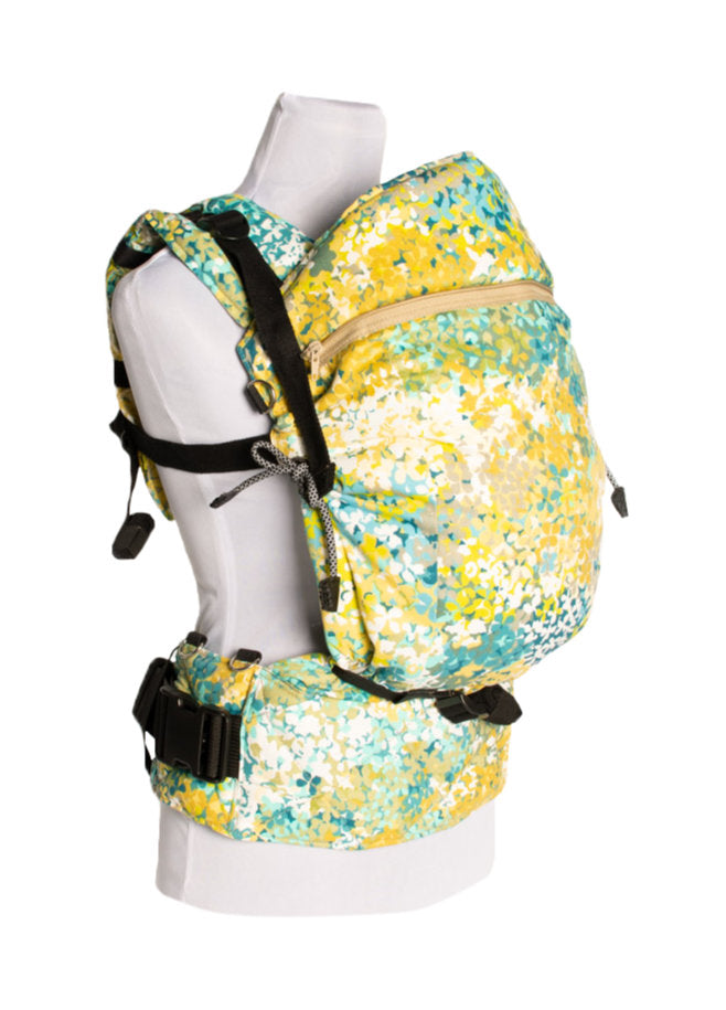 Monkey Mum® Marsupio ergonomico evolutivo Carrie - Prato fiorito