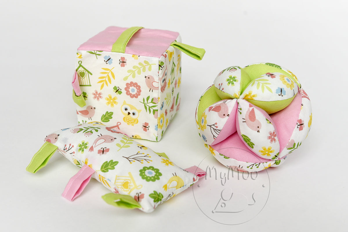 MyMoo Cubo sensoriale Busy cube - Primavera