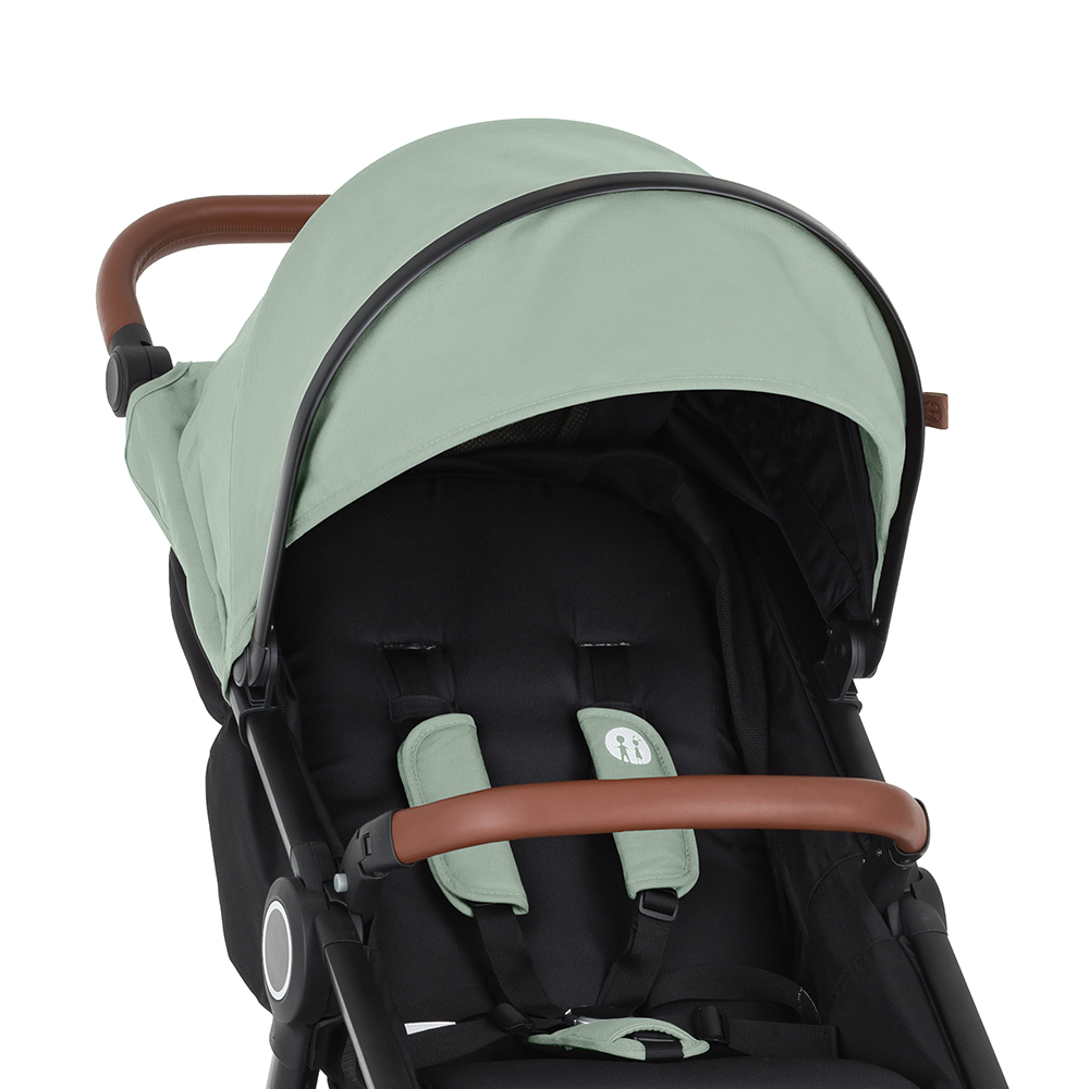 PETITE&MARS Cappottina per passeggino Street2 Iron Green