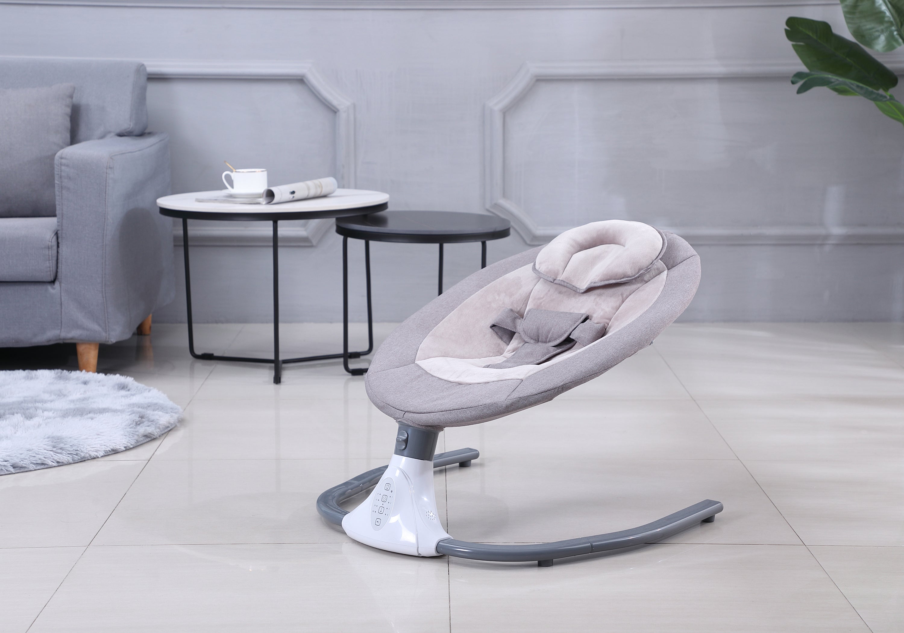 Altalena elettrica orizzontale per bambini