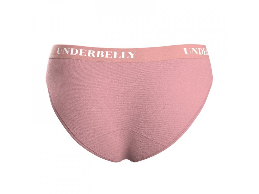 Mutandine mestruali Underbelly univers, Mestruazioni più deboli - rosa antico