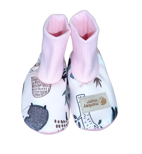 Monkey Mum® Scarpine softshell con membrana - Animaletti diurni