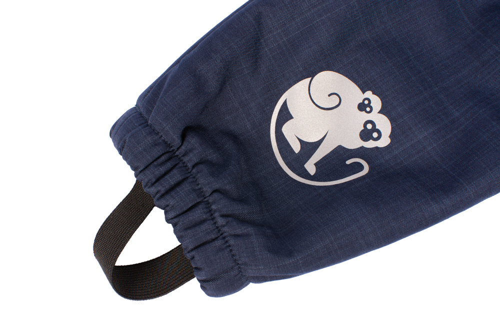 Pantaloni softshell invernali crescenti per bambini con pile Monkey Mum® - Fiaba serale