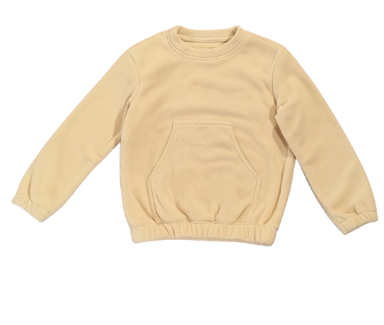 Felpa in pile da infilare dalla testa Monkey Mum® - Beige