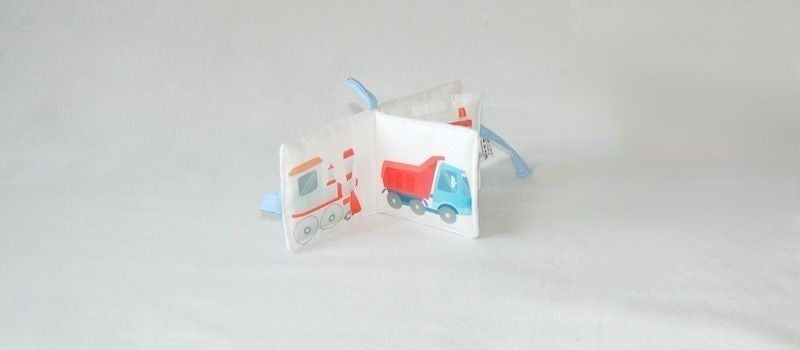 MyMoo Mini soft book - Mezzi di trasporto