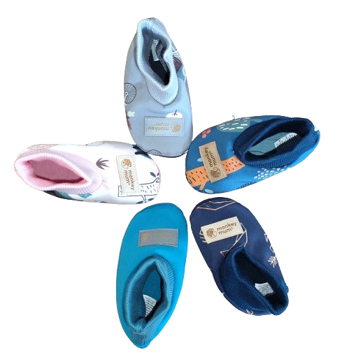 Monkey Mum® Scarpine softshell con membrana - Costellazione dei dinosauri