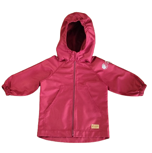 Monkey Mum® Giacca antivento con maniche raglan - Bordeaux